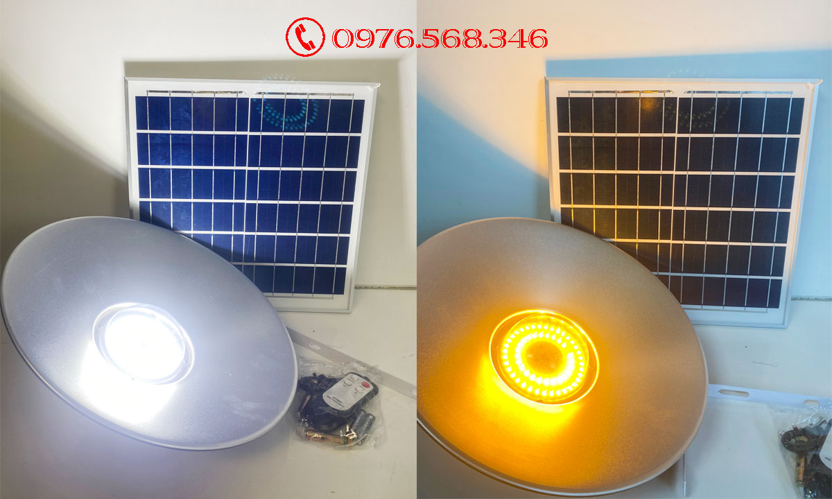 Đèn thả trong nhà năng lượng mặt trời 100w giá rẻ Jindian JD-6128
